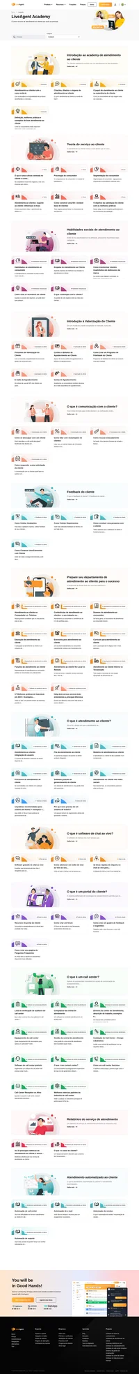 Would you like to improve your knowledge about customer service? Check out our extensive guides, tips & tricks inside LiveAgent academy.