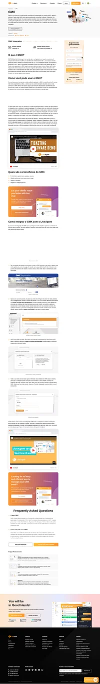 O GMX é um provedor de serviços de e-mail gratuito, seguro e confiável, adequado para indivíduos e empresas de pequeno e médio porte.