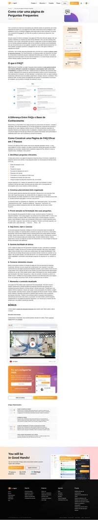 As FAQs são as opções de autoatendimento disponíveis mais utilizadas hoje em dia. Quando usadas estrategicamente, uma página de FAQ pode de fato agregar valor aos consumidores.