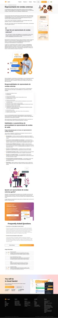 Conheça mais sobre o representante de chamadas de saída. Entenda conceitos de suporte ao cliente em profundidade com explicações simples de profissionais.