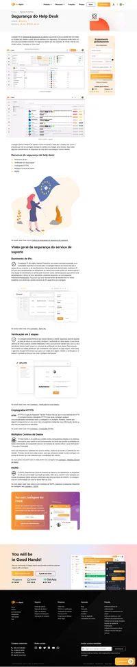 A Quality Unit é uma empresa por trás do LiveAgent, onde garantimos que o LiveAgent seja o mais seguro possível. Saiba mais sobre a Segurança no Help Desk.