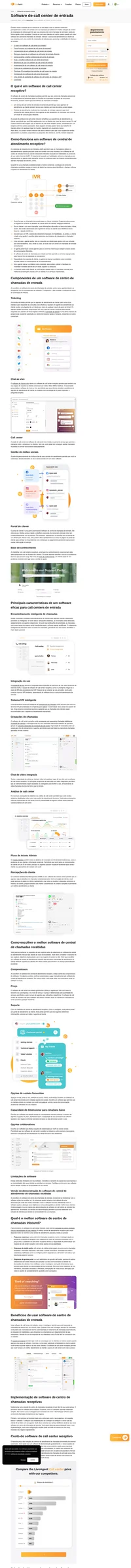 O software de call center receptivo pode ajudá-lo a configurar um call center virtual. Saiba como em nosso guia completo.