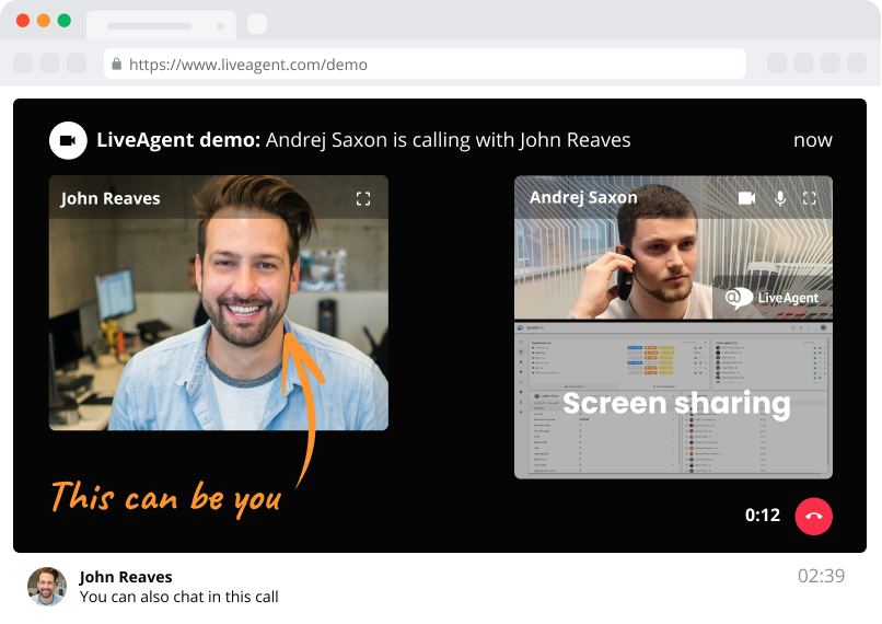 Agende uma demonstração com um fantástico software de suporte - LiveAgent
