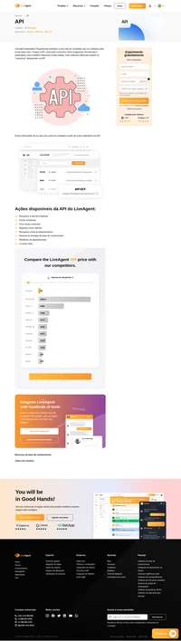 Uma API (Application Programming Interface) é uma combinação de ferramentas e códigos. Softwares usam a API para integrar outros aplicativos. A API define a cooperação.