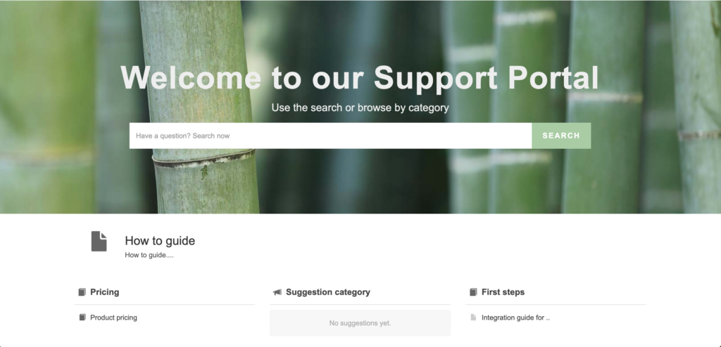 Tema de software de base de conhecimento gratuito no LiveAgent