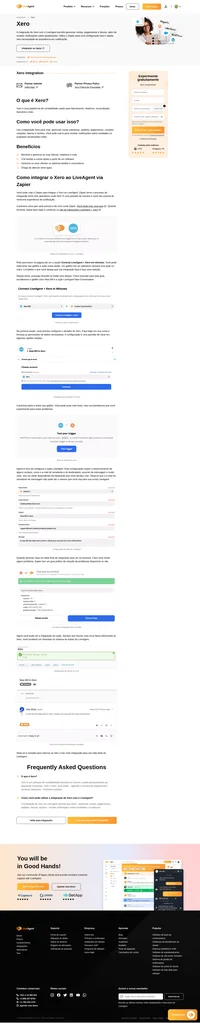 A integração com o Xero permite que você gerencie seu faturamento facilmente a partir de seu LiveAgent. Basta integrá-lo através do Zapier e começar a obter benefícios.