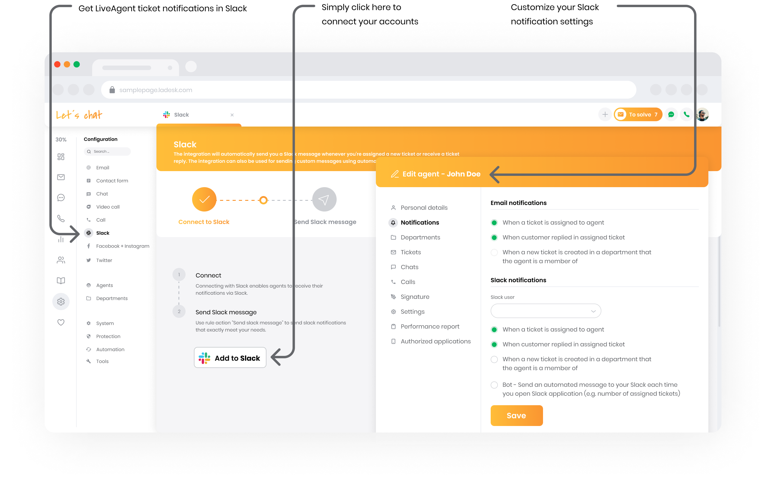 Integração com o Slack
