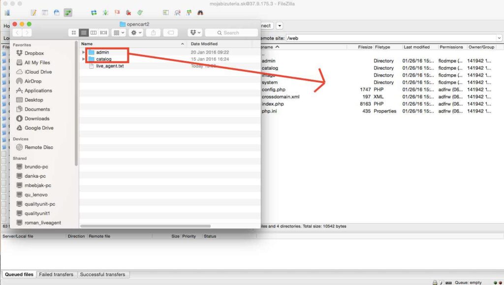 opencart LiveAgent integration