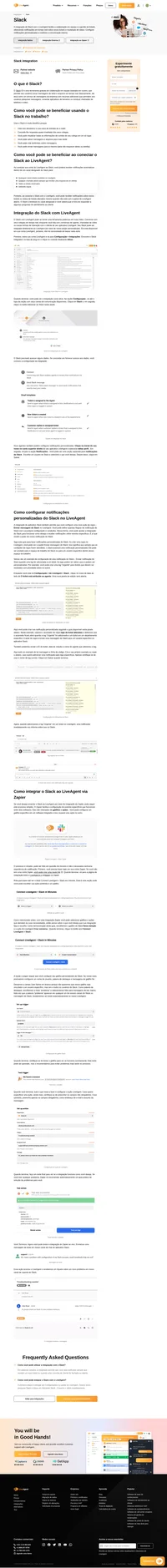 Converse com seus colegas de equipe sempre que quiser, sem sair do help desk. A integração do Slack para LiveAgent traz as mensagens para você para que você não as perca.