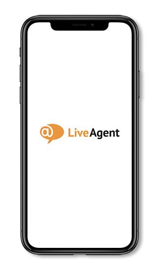 celular e iphone liveagent
