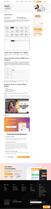 Sipgate é um provedor VoIP que oferece serviços completos de telecomunicação desde 2004. Saiba mais sobre a integração do VoIP do Sipgate no LiveAgent.