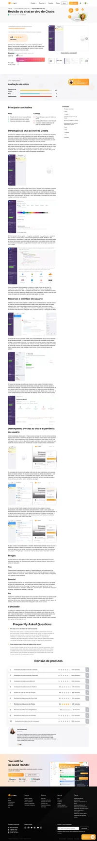 O software gratuito de chat ao vivo do LiveAgent permite que você interaja com - e efetivamente converta - visitantes do seu site em clientes. Use o widget de chat mais rápido de todos.