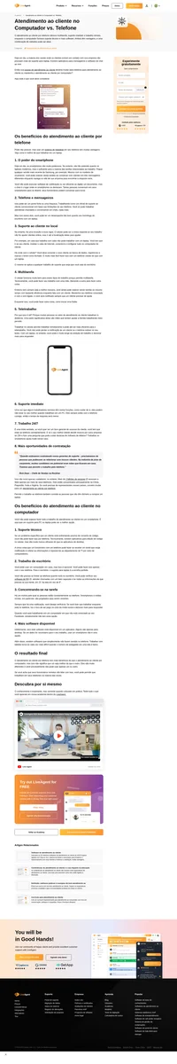 Descubra as diferenças entre os serviços de atendimento ao cliente por computador e telefone e aprenda os benefícios de cada tipo para determinar o certo para o seu negócio.