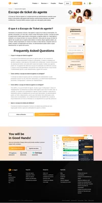 O escopo de ticket define o que seu agente pode ver e o que não pode. Esta ferramenta gerencia o acesso a todas as informações e qual agente verá quais informações.