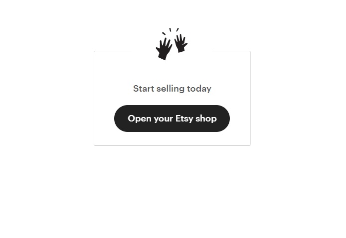 Abra sua loja no Etsy e comece a vender hoje