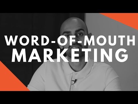Youtube video: How To Grow Your Business Through Word-Of-Mouth Marketing